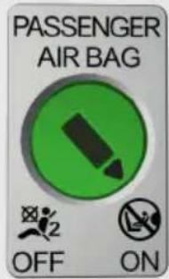 PASSENGER AIR BAG OFF ON