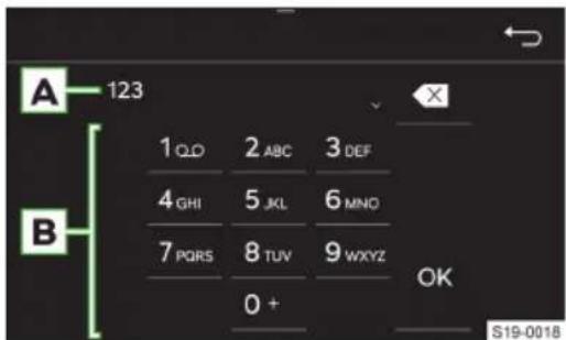A 123 B 1 QD 2 ABC 3 DEF 4 GHI 5 JKL 6 MNO 7 PQRS 8 TUV 9 WXYZ 0 + OK S19-0018