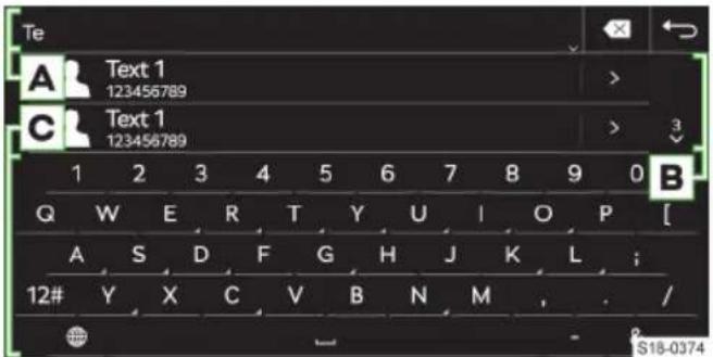 Te A Text 1 123456789 > C Text 1 123456789 > 1 2 3 4 5 6 7 8 9 0 B Q W E R T Y U I O P [ A S D F G H J K L ; 12# Y X C V B N M , . / S18-0374