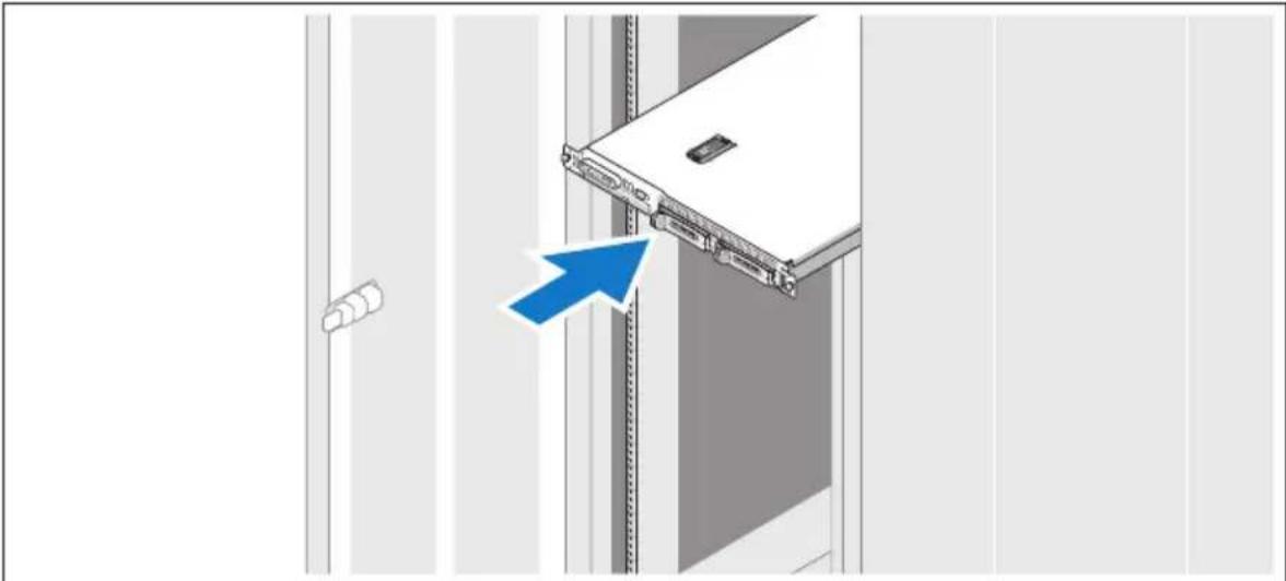 DELL PowerEdge 300 - Installation des rails et du système dans un rack - 1