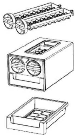 BEKO RDNE700E41XB_IL - Using the ice machine - 1