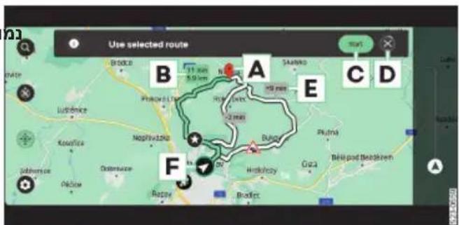 Use selected route B 31 mm 8.9 km A -19 mm E C D Budg 2 mm F Napřívačka Kořejice Ludžnice Odomace Rajov Hicklovy Graža Bešk pod Bežsk hren