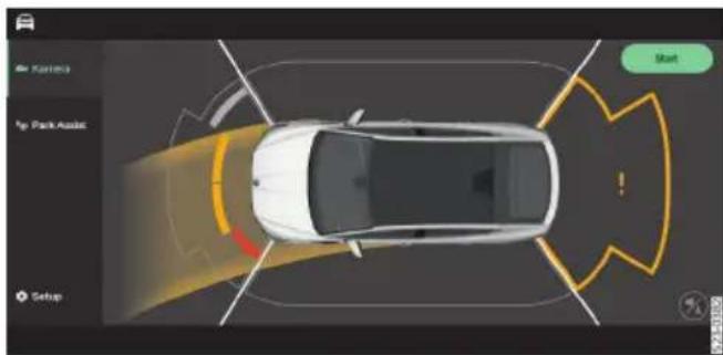 Kanada Up Park Assist Setup Start