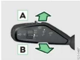 A B