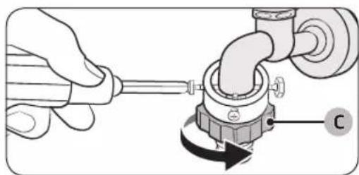 SAMSUNG WW8ST3046AH - Connecting to a non-threaded water tap - 4