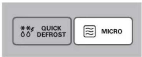 *** QUICK OLO DEFROST MICRO