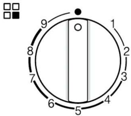 9 8 7 6 5 4 3 2 1 □ □ □ ■