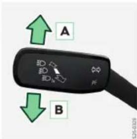 A B
