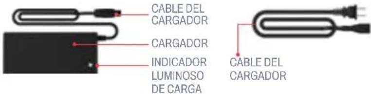 CABLE DEL CARGADOR CARGADOR INDICADOR LUMINOSO DE CARGA CABLE DEL CARGADOR