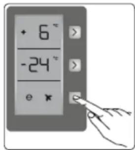 + 6° - -24° e ★