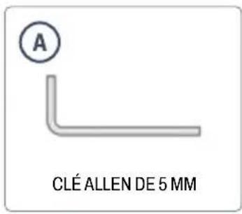 A CLÉ ALLEN DE 5 MM