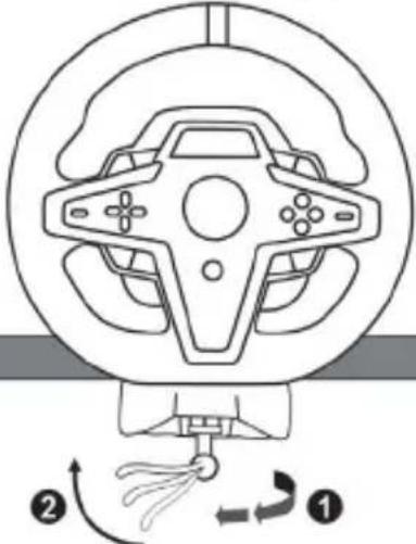 THRUSTMASTER T248X - Rattiohjaimen kiinnitys pöytään - 4