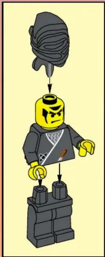 LEGO NINJA WITH RAFT - 2