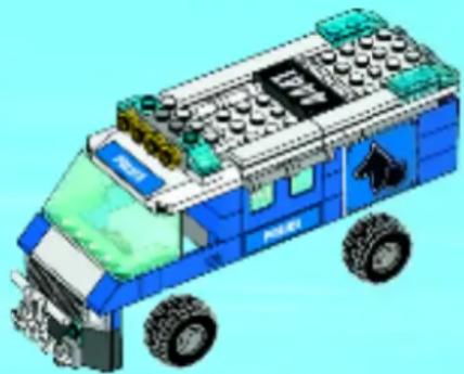 LEGO Police Dog Van - LEGO - 6