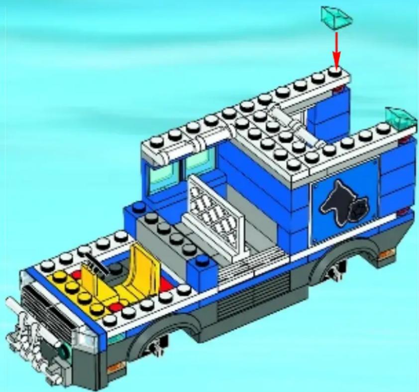 LEGO Police Dog Van - 39 - 1