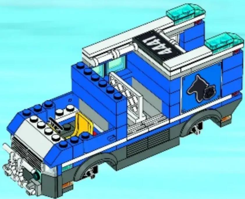 LEGO Police Dog Van - 43 - 2