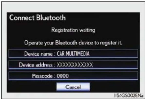 LEXUS GS 300h (2013) - Môžete overit' a zmenit' nastavenie Bluetooth®. - 3