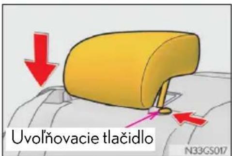 Uvolňovacie tlačidlo N33GS017