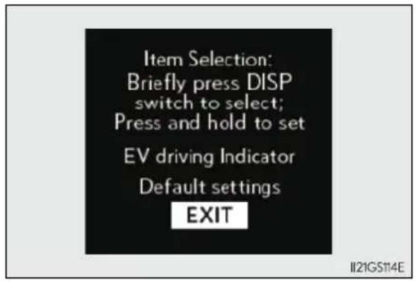 LEXUS GS 300h (2013) - Monitor jazdy - 2