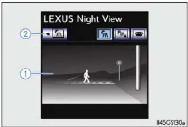 LEXUS Night View ② ① II45GS130a