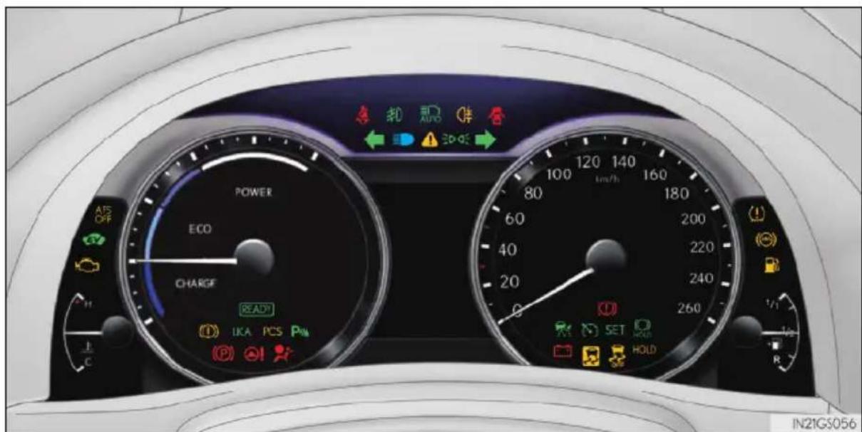 LEXUS GS 300h (2013) - Prístrojová doska - 1