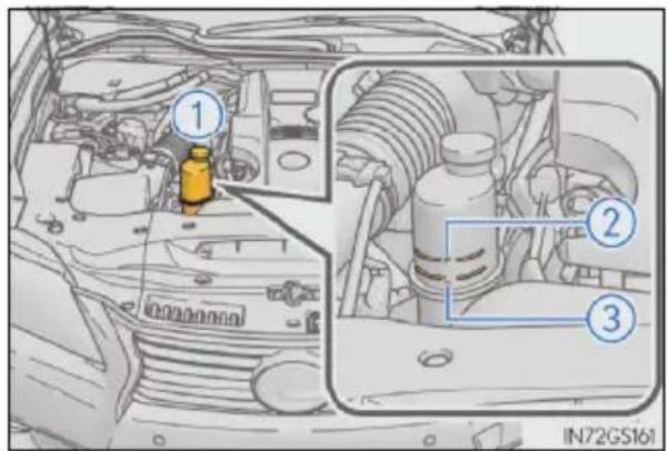 LEXUS GS 300h (2013) - ■Ak je na multiinformačnom displeji zobrazené hlásenie "Hybrid System Overheat" - 3