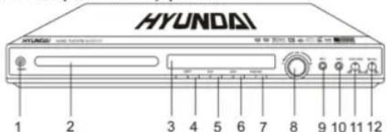 HYUNDAI H-HT5111 - Расположение и функции органов управления - 1