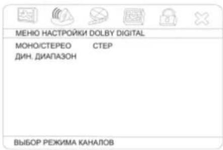 HYUNDAI H-HT5111 - Настройка Dolby Digital - 1