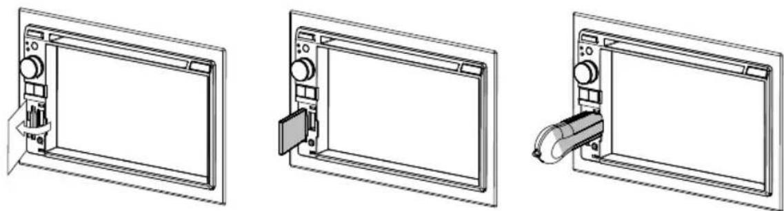 Prology DVS-2150 - Использование карт памяти SD/USB - 1