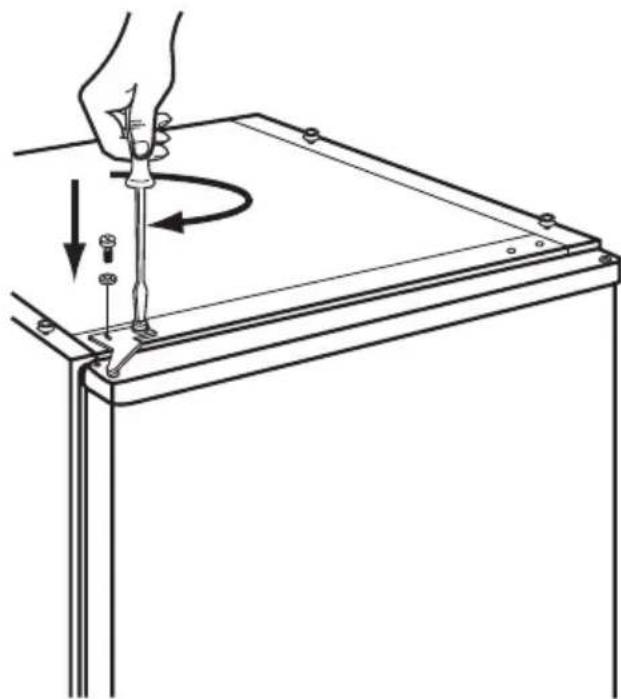 ELECTROLUX ERC 24002 W8 - Менување на страната на отворање - 8