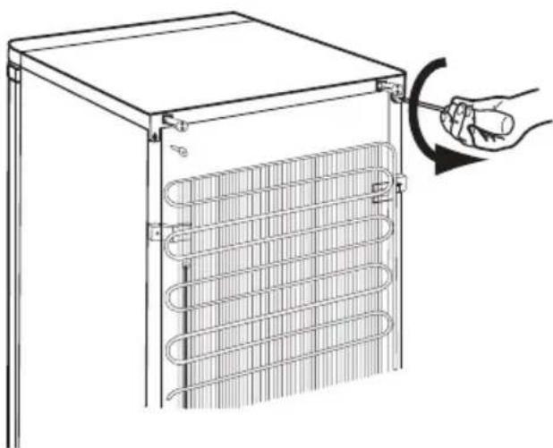 ELECTROLUX ERC 24002 W8 - Ndryshimi i drejtimit të derës - 1