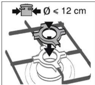 Ø ≤ 12 cm
