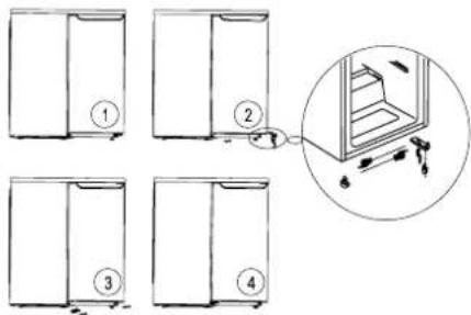 HAIER HRN-176 - Reversible Door - 1