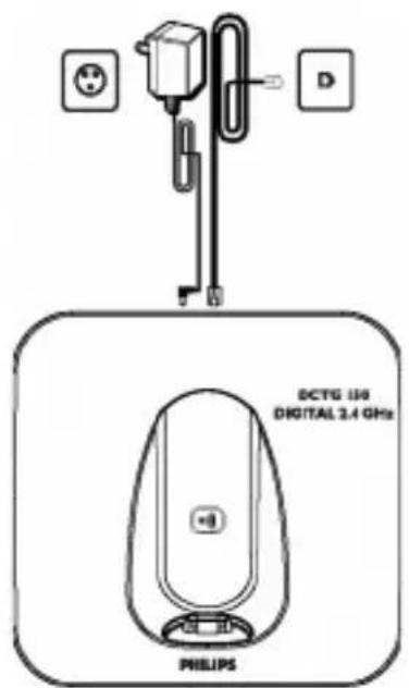 DCTG 136 DIGITAL 2.4 GHz PHILIPS