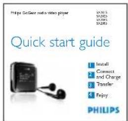 PHILIPS GoGear SA2846 - 產品內容 - 2