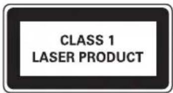 CLASS 1 LASER PRODUCT