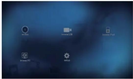 PHILIPS Harmony DBD8010 - Use the home menu - 1