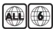 PHILIPS Harmony DBD8010 - Region codes - 1