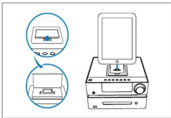 PHILIPS Harmony DBD8010 - Load the iPod/iPhone/iPad - 1
