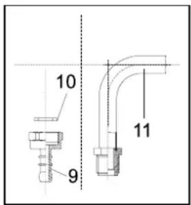 GORENJE K772WD - Priključak za tekući plin - 1