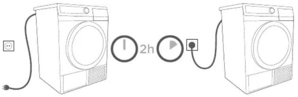 GORENJE D8464G - PRIKLJUČITEV NA ELEKTRIČNO OMREŽJE - 1