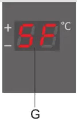 + 58 °C - G