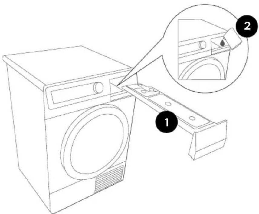 GORENJE D7465NR - POLNJENJE POSODE PARNEGA GENERATORJA (ZA MODEL S PARNIM GENERATORJEM) - 1