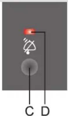 C D
