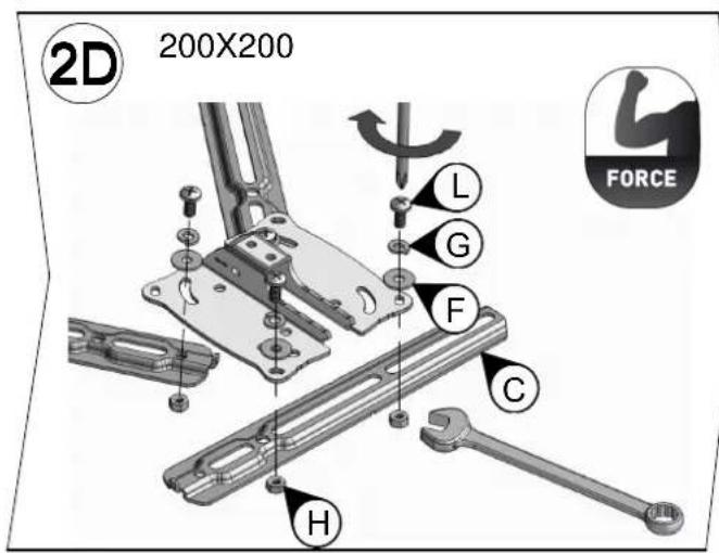 2D 200X200 L G F C H FORCE