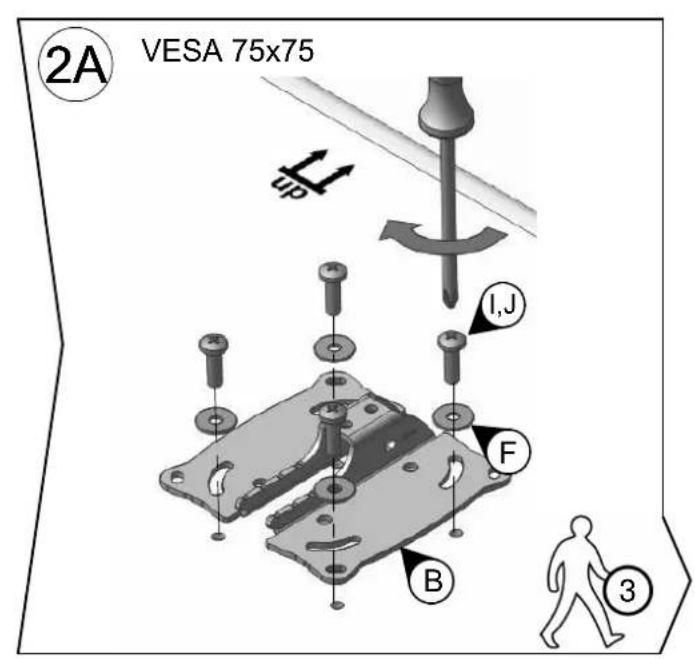 2A VESA 75x75 I,J F B 3