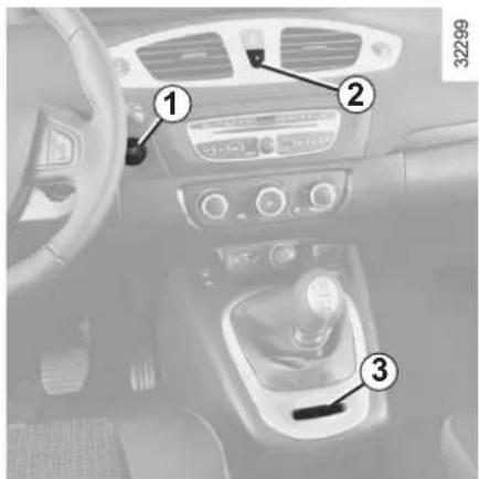 RENAULT Scenic (2013) - Vypnutie bezpečnostného zamykania - 1