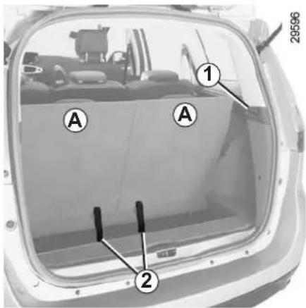 RENAULT Scenic (2013) - FUNKČNOST ZADNÝCH SEDADIEL: 7-miestna verzia (1/2) - 1