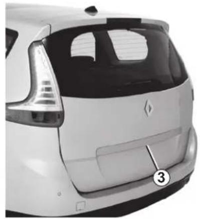 RENAULT Scenic (2013) - Odomykanie vozidla - 1