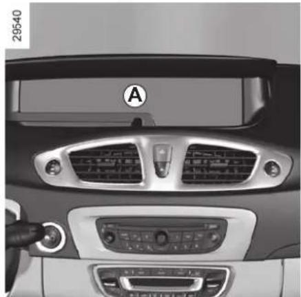 RENAULT Scenic (2013) - Zapnutie airbagu pre spolujazdca vpredu - 1